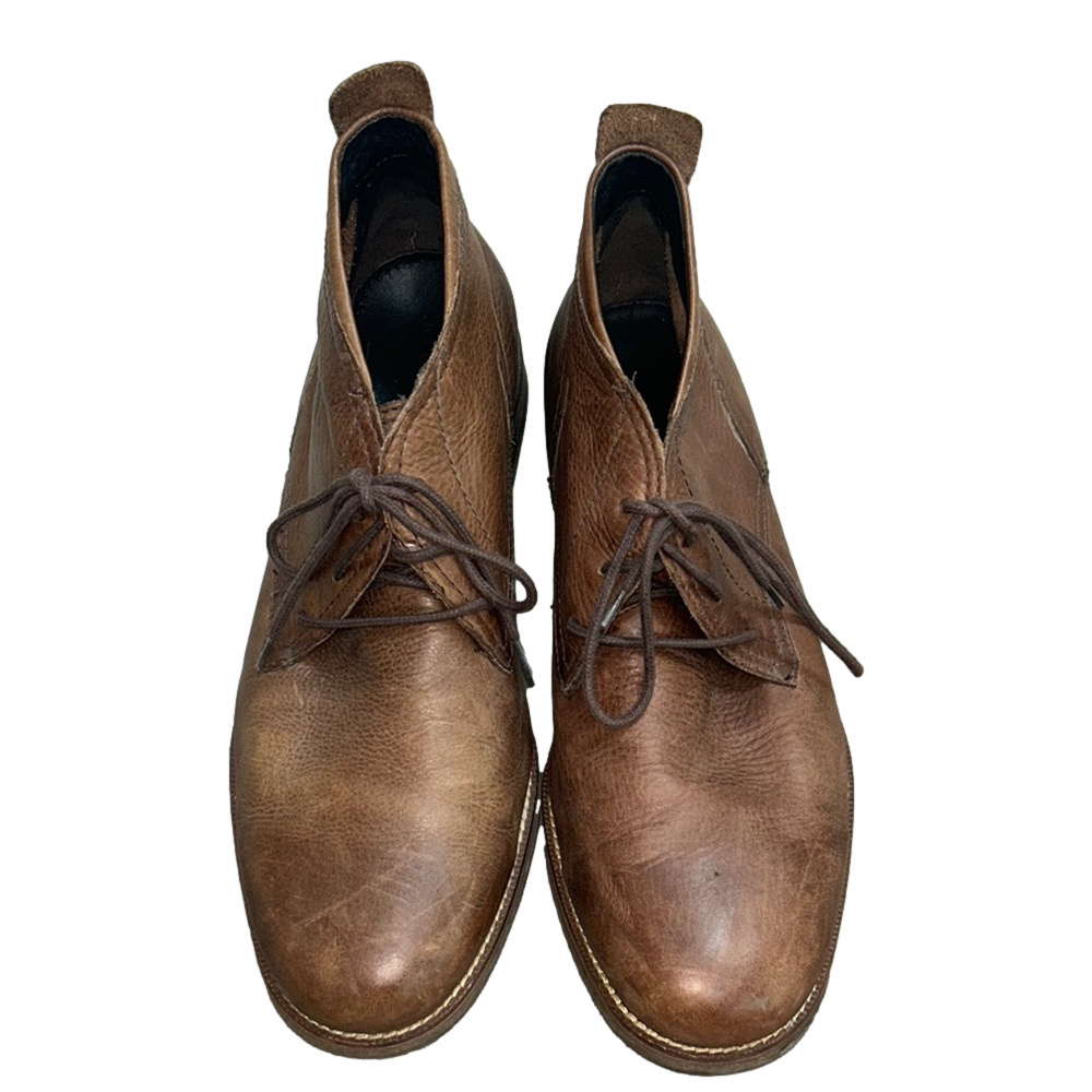 Cole Haan: Brown Leather Men's Booties: Size 13